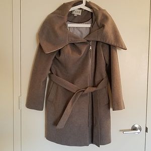 Cole Haan Signature Asymmetrical Wool Coat